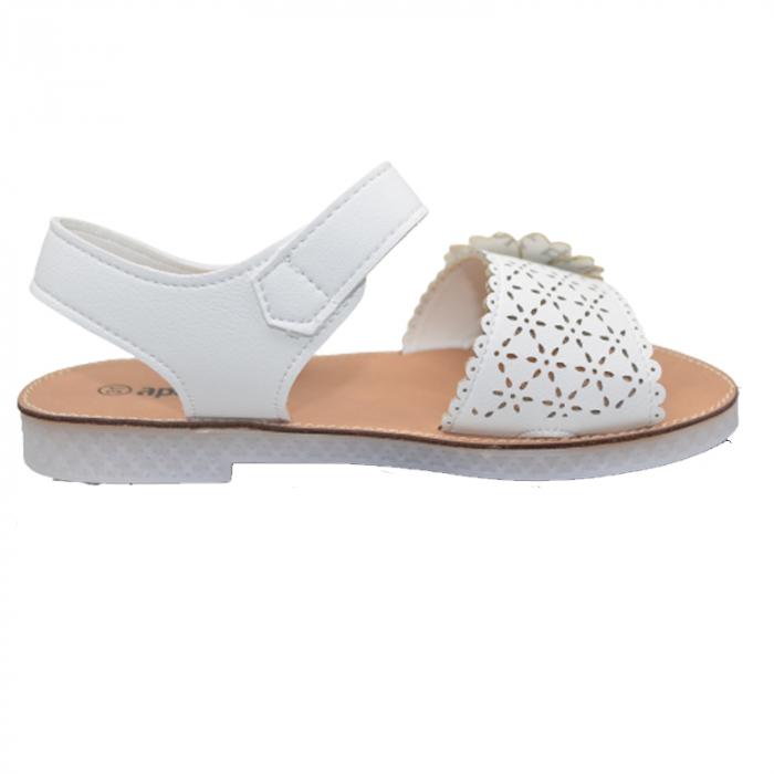 Sandale pentru fete Apawwa NX126A, Alb [3]