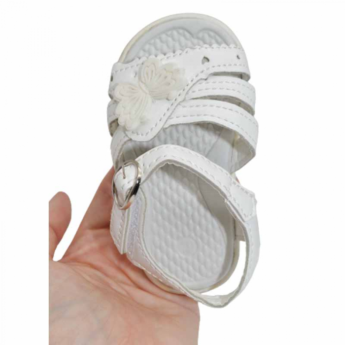 Sandale pentru fete Mini Junior 250523-SDL, Alb [4]