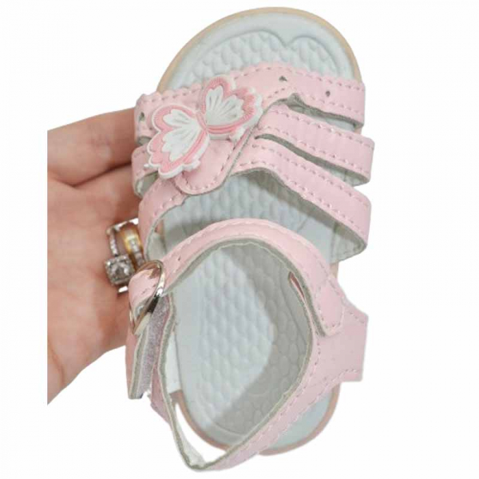 Sandale pentru fete Mini Junior 250523-SDLR, Roz [4]