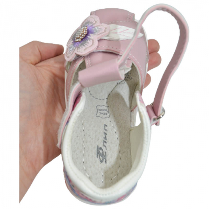 Sandale ortopedice pentru fete Tom Miki F-0070-B, Roz [4]