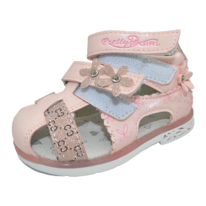 Sandale pentru fete Tom Miki F-0002-C, Roz [3]