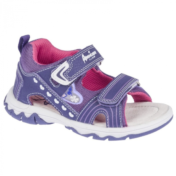 Sandale pentru fete American Club K15671-M-30, Mov [2]