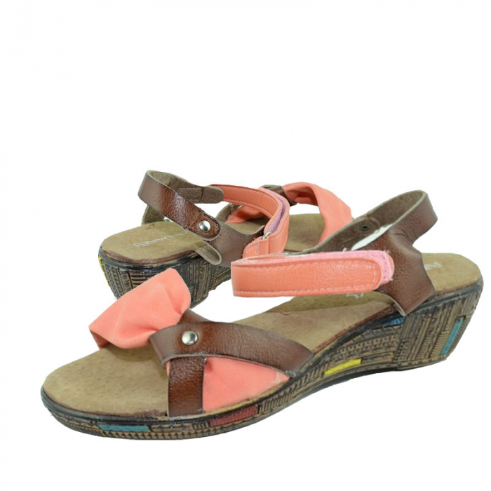 Sandale cu platforma pentru fete Apawwa H543-31, Multicolor [3]