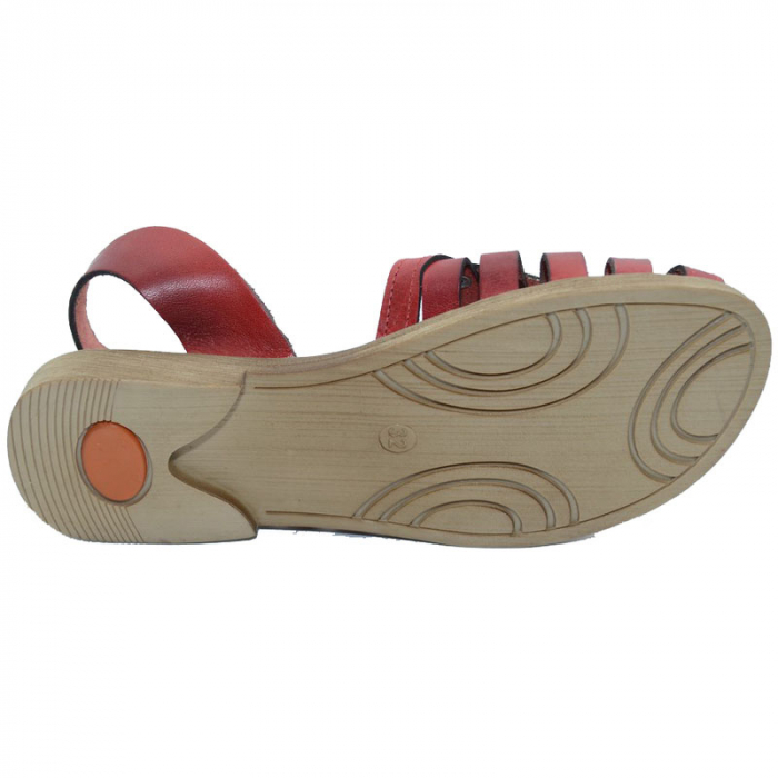 Sandale pentru fete Small Foots SMF7-R-31, Visiniu [2]