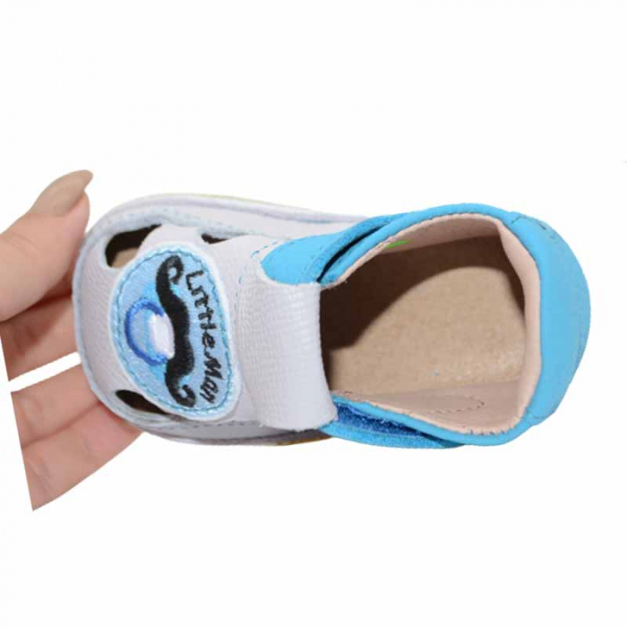 Sandale din piele pentru baieti Tega TGGA2, Multicolor [3]
