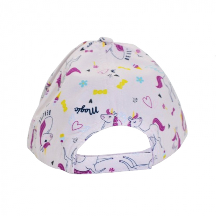 Sapca cu scai si cozoroc pentru fete Mini Junior PRIE-MJ16, Roz [3]