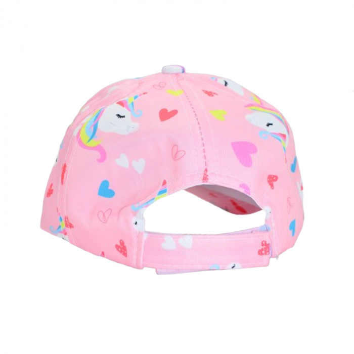 Sapca cu scai si cozoroc pentru fete Mini Junior PRIE-MJ18, Roz [3]