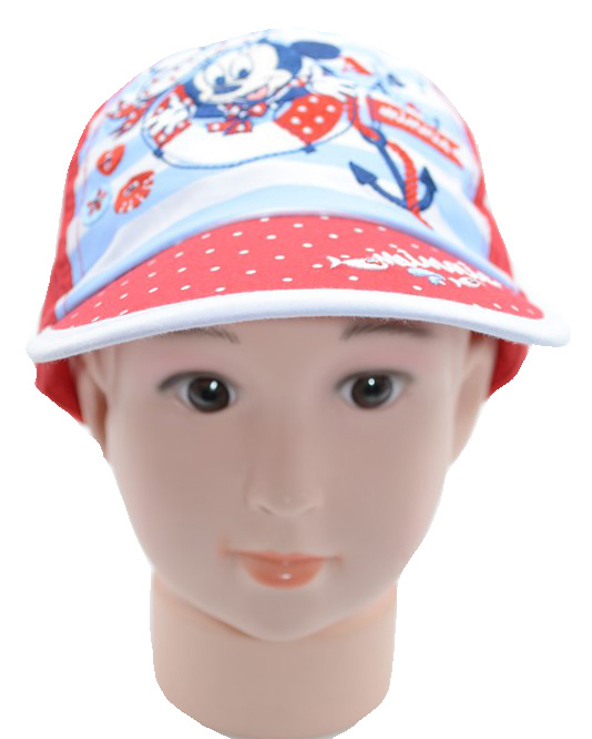Sapca cu cozoroc pentru fete Minnie Mouse Sun City EP4165RO-50, Rosu [1]