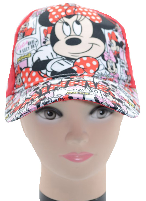Sapca pentru fete Sun City Minnie Mouse EP4024RO-52, Rosu [4]