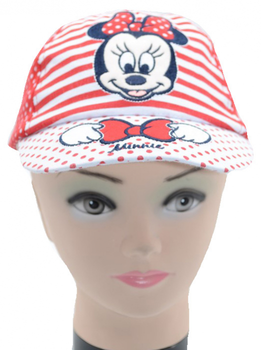 Sapca pentru fete Minnie Mouse -Sun City EP4166RO-50, Rosu [1]