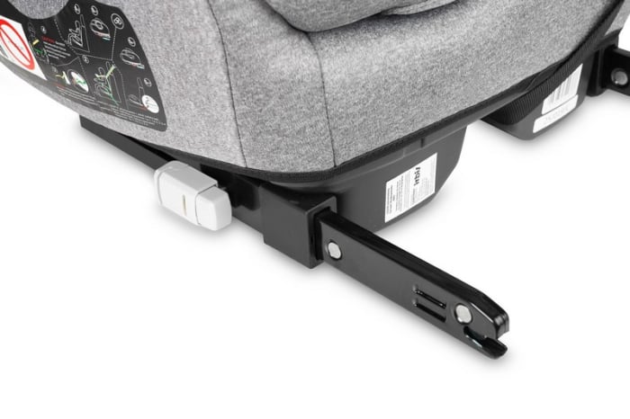 Scaun auto inaltator, pentru copii cu inaltimea 125-150 cm, Caretero Irbis 322388, Gri [6]