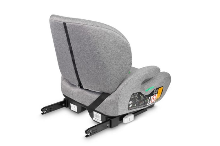 Scaun auto inaltator, pentru copii cu inaltimea 125-150 cm, Caretero Irbis 322388, Gri [2]