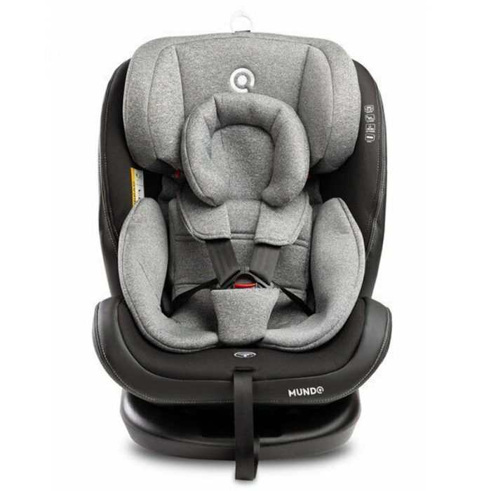 Scaun auto isofix 360 0-36 Kg Caretero Mundo 302946, Gri [6]