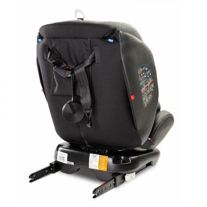 Scaun auto isofix 360 0-36 Kg Caretero Mundo 302946, Gri [5]