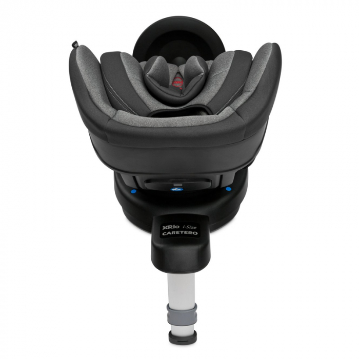 Scaun auto rotativ cu sistem isofix 0-22 kg, 40-105 cm Caretero RIO I-SIZE 306920, Gri [7]
