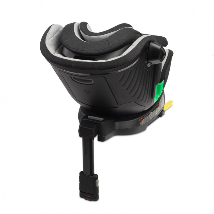 Scaun auto rotativ cu sistem isofix 40-150 cm, 0 luni+, Caretero Turox I-SIZE 030184-G, Gri [7]