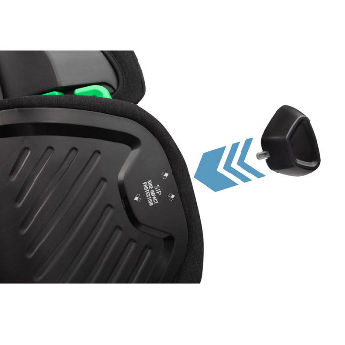 Scaun auto rotativ cu sistem isofix 40-150 cm, 0 luni+, Caretero Turox I-SIZE 030184, Kaki [7]