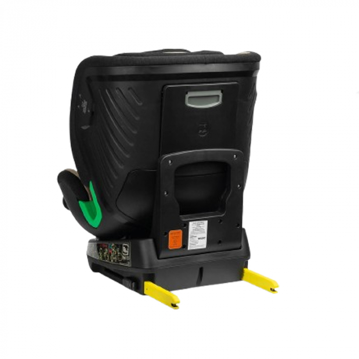 Scaun auto rotativ cu sistem isofix 40-150 cm, 0 luni+, Caretero Turox I-SIZE 030184, Kaki [2]