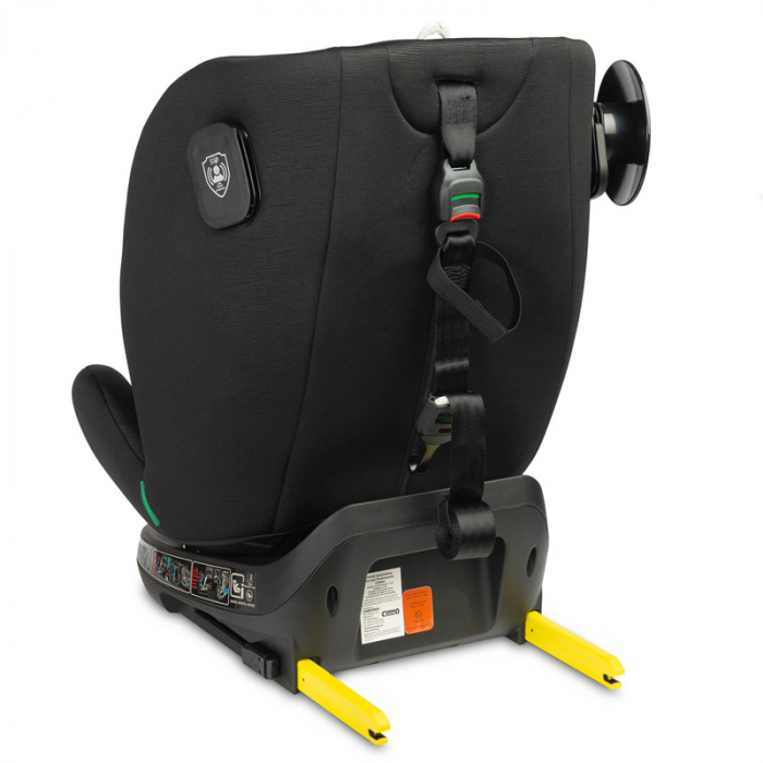 Scaun auto rotativ cu sistem isofix+Top Teather, 40-150 cm, 0-36 kg, 0 luni+, Caretero Commo I-Size 030173BL, Bleumarin [2]