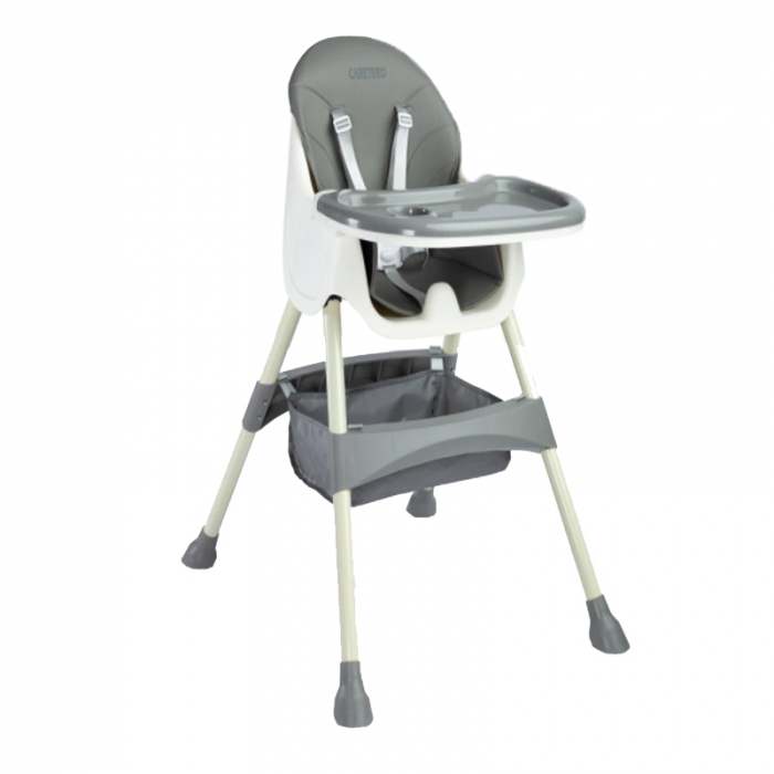 Scaun de masa 2 in 1 Caretero Bill 387376G, Gri [3]