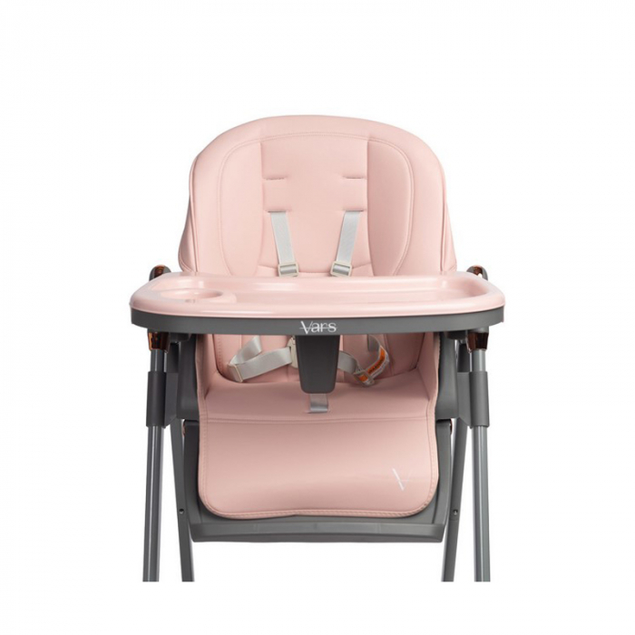 Scaun de masa 2 in 1, Caretero Vars 398235, Roz [4]