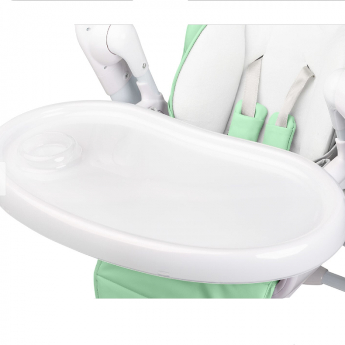 Scaun de masa 2 in 1 cu leagan electric Caretero Indigo 305480-V, Verde [5]