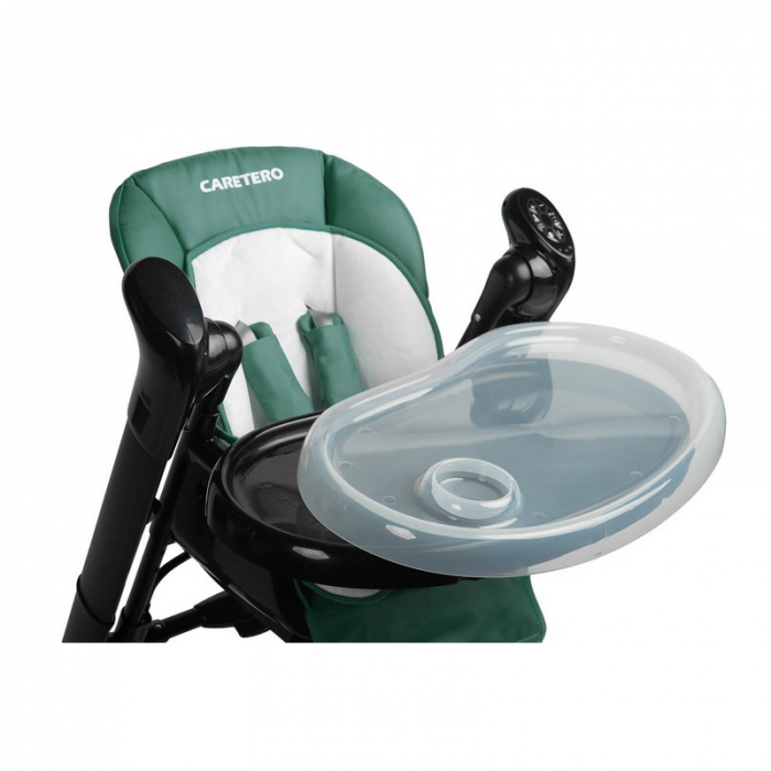 Scaun de masa 2 in 1 cu leagan electric, Caretero Indigo 397160, Verde [6]
