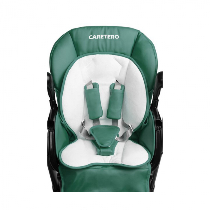 Scaun de masa 2 in 1 cu leagan electric, Caretero Indigo 397160, Verde [5]