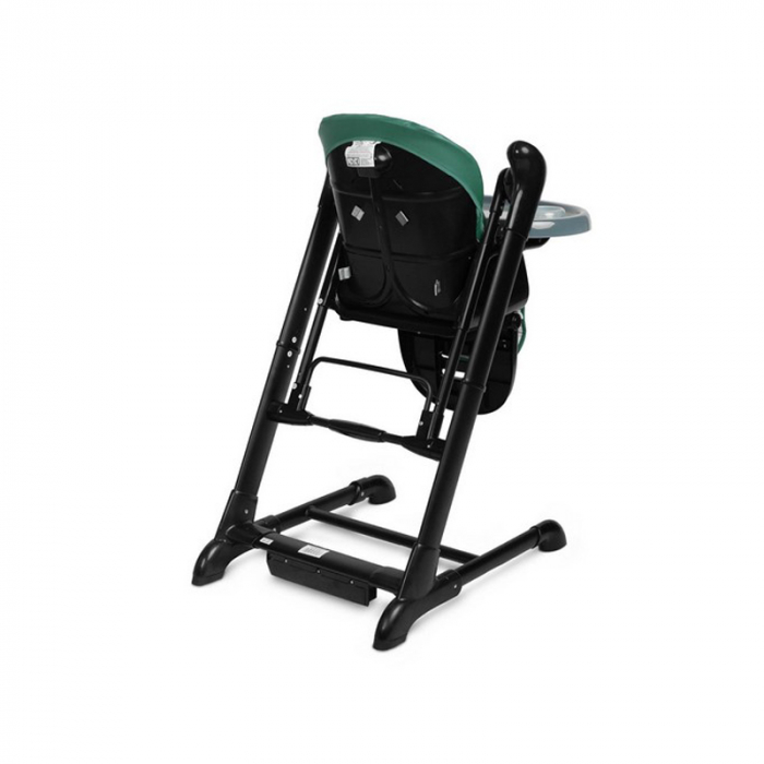 Scaun de masa 2 in 1 cu leagan electric, Caretero Indigo 397160, Verde [3]