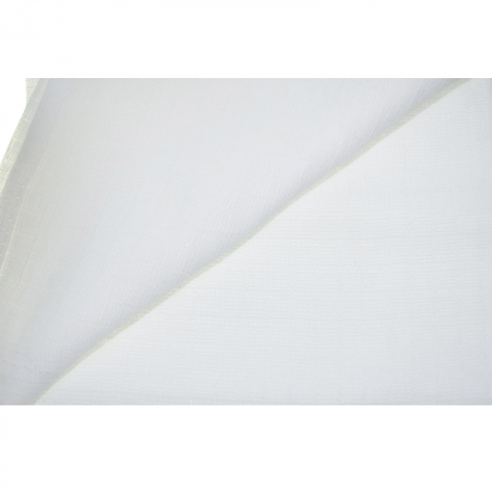 Scutec din muselina  70 x 80 cm pentru bebelusi Mini Junior SMUS-01, Alb [2]