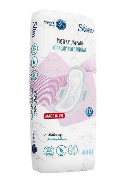 Set 10 bucati absorbante postnatale Akuku A0069, Alb [4]