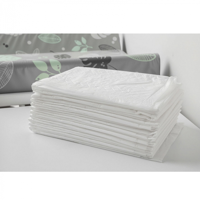 Set 10 bucati protectie 60 x 60 cm de unica folosinta, Sensillo Premium 321923, Alb [7]