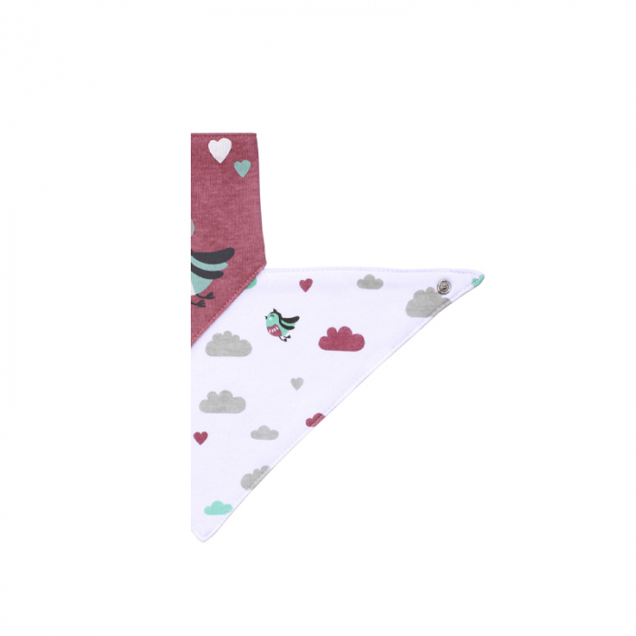 Set 2 bavete din bumbac pentru bebelusi BabyOno 879/01 [2]