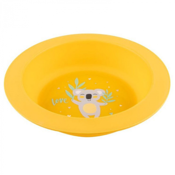 Set 2 farfurii pentru fete Canpol babies 56/523G, Galben [3]