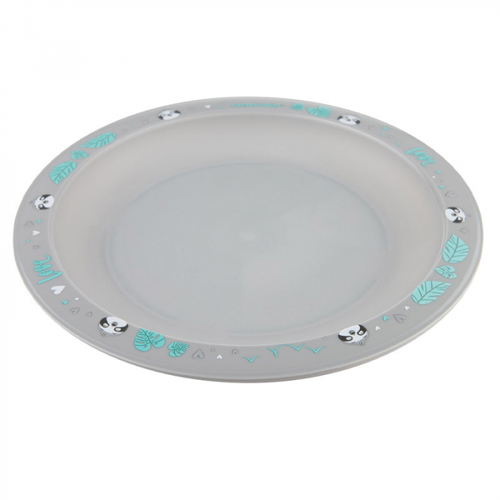 Set 2 farfurii pentru fete Canpol babies 56/523R, Gri [4]