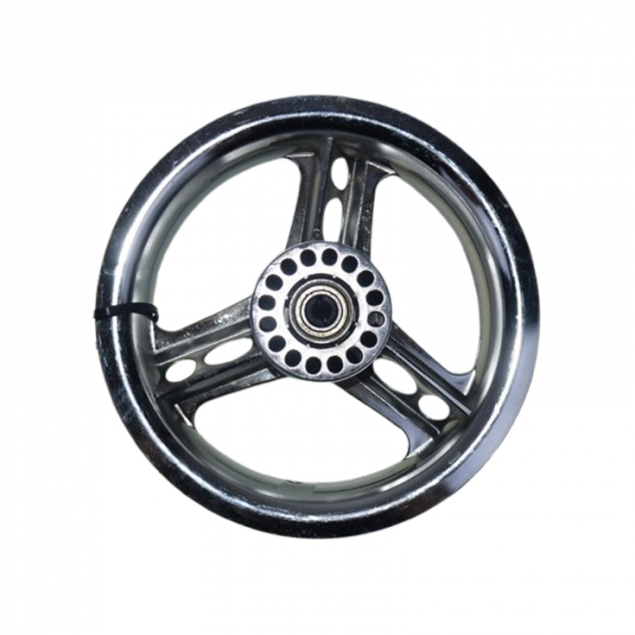 Set 2 jante spate, din plastic, pentru carucior BabyActive, JC3006-2, Gri [2]