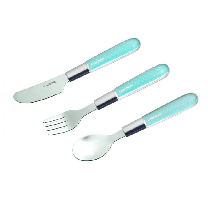 Set 3 tacamuri pentru copii Canpol Babies 9/477, Turcoaz [2]