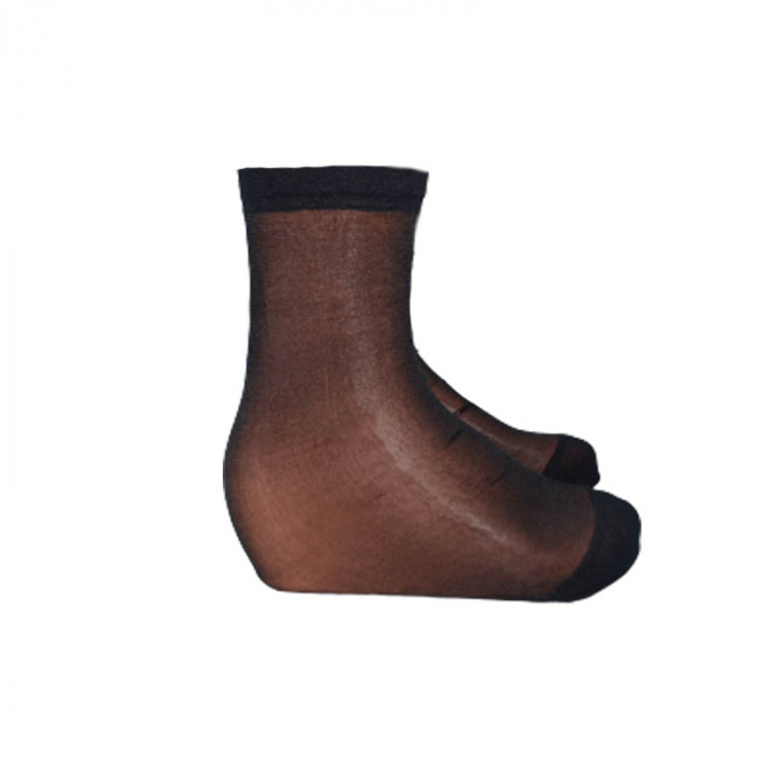 Set 2 perechi sosete 15 DEN pentru fete Clasic Petra Elisa 000121, Negru [2]