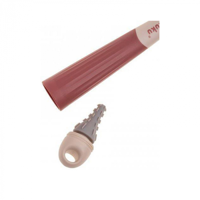 Set perie de silicon cu 3 varfuri pentru curatarea biberoanelor si a tetinelor Akuku A0512, Multicolor [5]