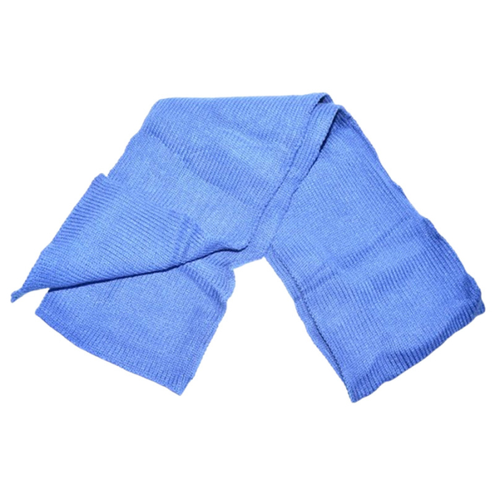 Set 2 piese, caciula groasa si fular, pentru baieti, Mini Junior CF1511A-48, Albastru [4]