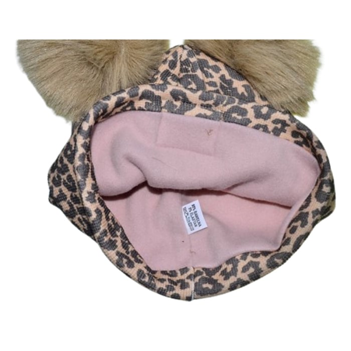 Set 2 piese caciula si guler, captusite cu fleece, pentru fete, Mini Junior C3010MLT-50, Multicolor [4]