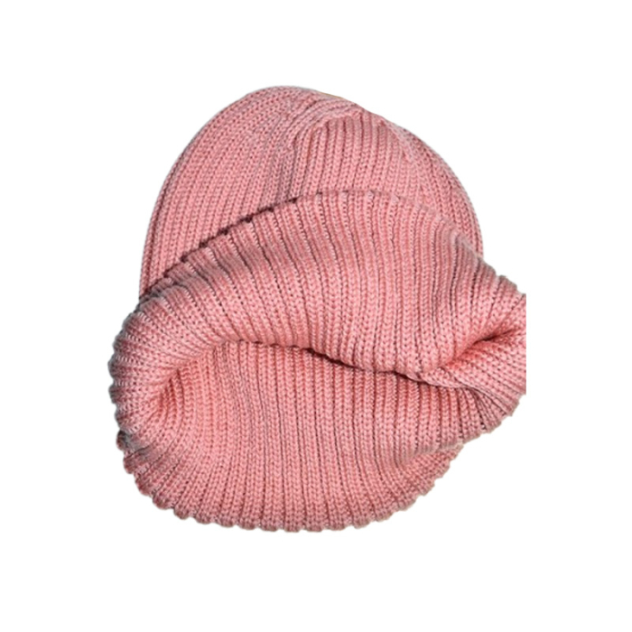 Set 2 piese caciula si guler, din lana merinos, pentru fete, Milusie CF0111R, Roz [3]