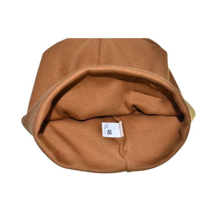 Set 2 piese caciula si guler, pentru baieti, Mini Junior C3010M2-48, Maro [3]