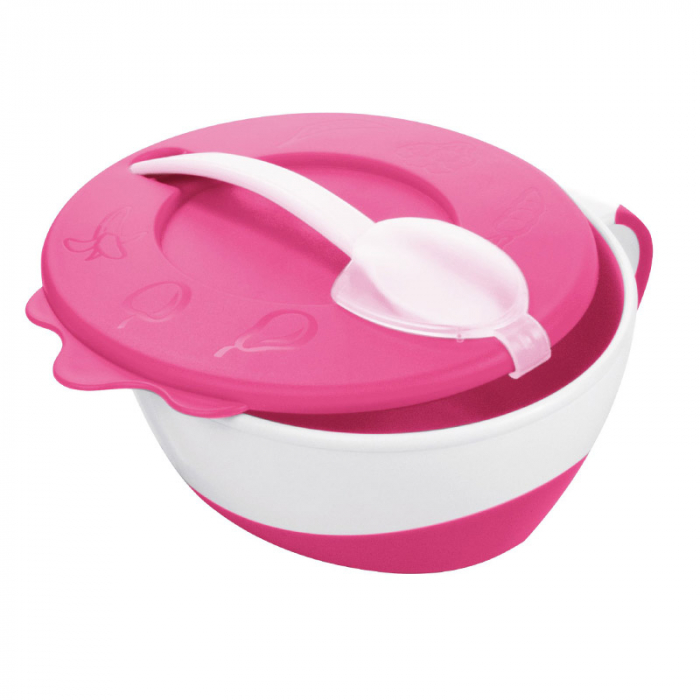 Set 2 piese castron si lingurita 9+ luni Canpol Babies 31/406 [3]