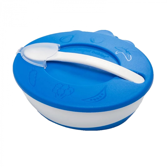 Set 2 piese castron si lingurita 9+ luni Canpol Babies 31/406AL [3]