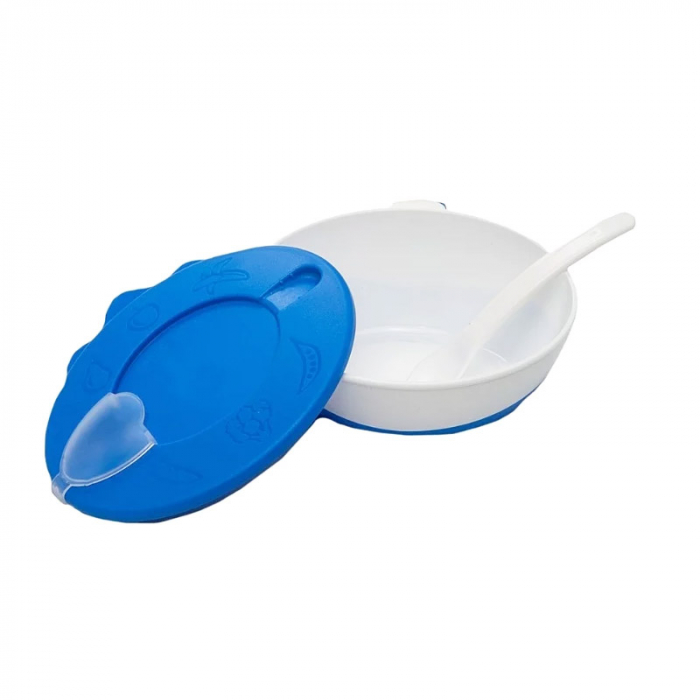 Set 2 piese castron si lingurita 9+ luni Canpol Babies 31/406AL [4]