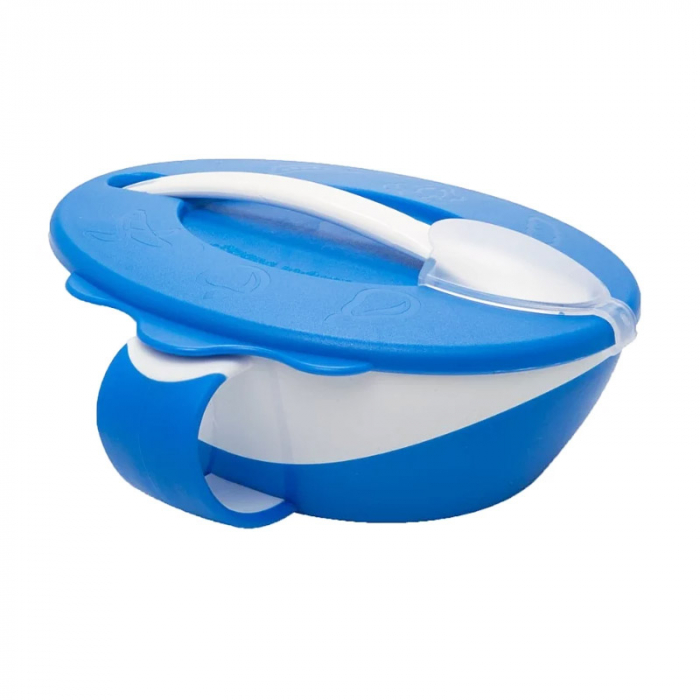 Set 2 piese castron si lingurita 9+ luni Canpol Babies 31/406AL [2]