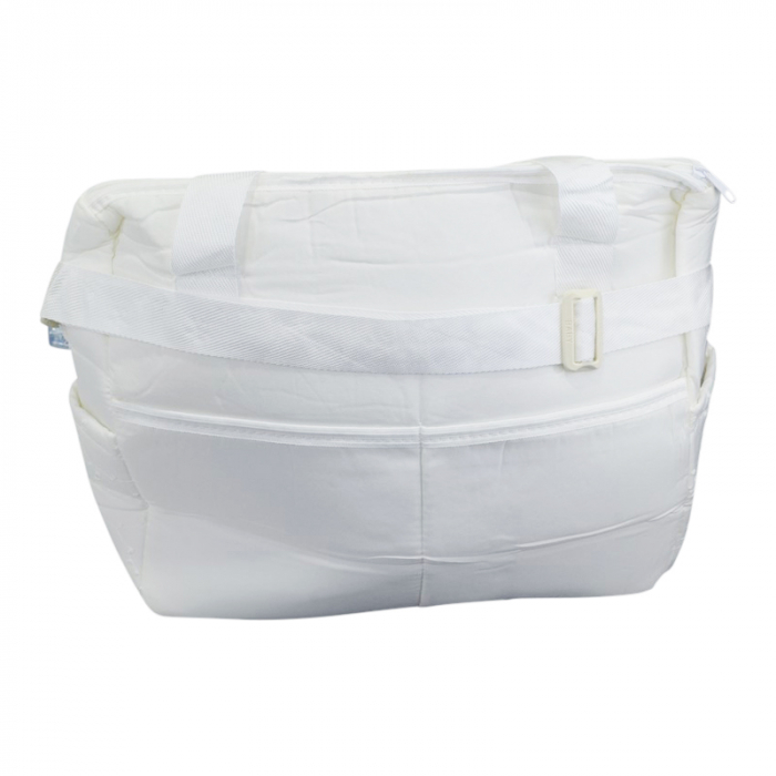 Set 2 piese landou si geanta pentru bebelusi OEM 01010, Alb [3]
