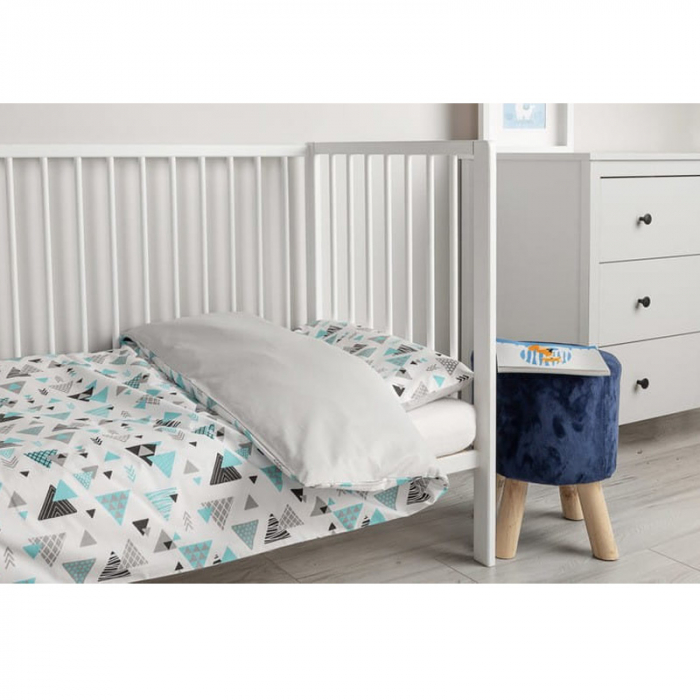 Set 2 piese lenjerie de pat cu 2 fete Sensillo 4361, Multicolor [5]