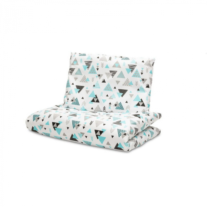 Set 2 piese lenjerie de pat cu 2 fete Sensillo 4361, Multicolor [2]